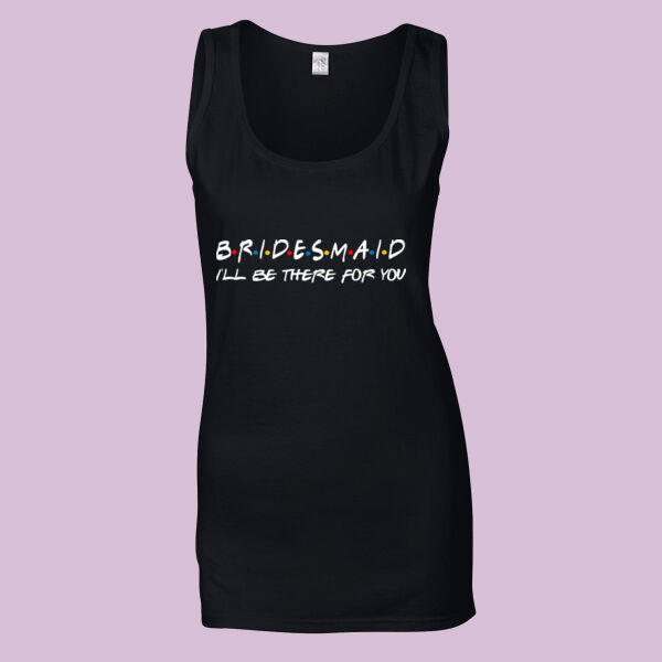 Friends Style - Bridesmaid   - Softstyle™ women's tank top Thumbnail