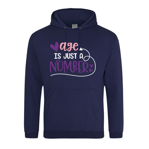 Age is just a number - Softstyle™ adult ringspun t-shirt - College hoodie Thumbnail