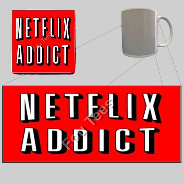 Netflix Addict - Mug  & Coaster Set Thumbnail