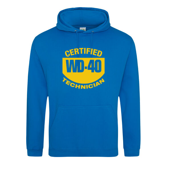 Certified WD40 Technician - College hoodie Thumbnail