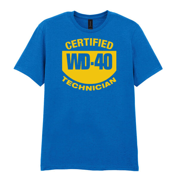 Certified WD40 Technician - Softstyle™ adult ringspun t-shirt Thumbnail