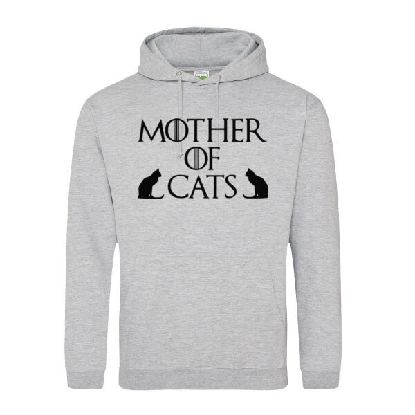 Mother of Cats - College Hoodie Thumbnail
