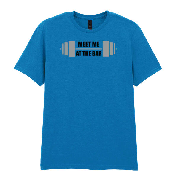 Meet Me at The Bar  - Softstyle™ adult ringspun t-shirt Thumbnail