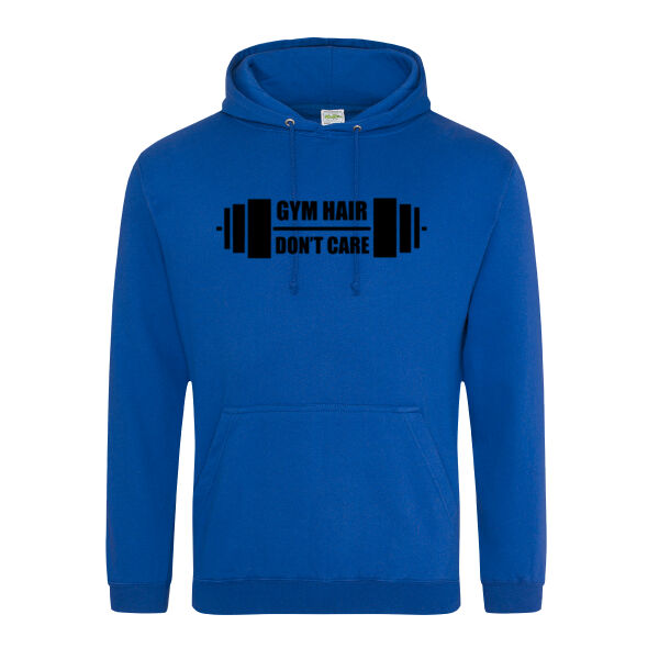 Gym Hair , Dont Care - College Hoodie Thumbnail