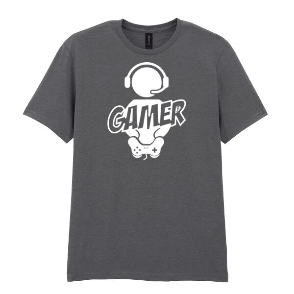 Gamer - Softstyle™ adult ringspun t-shirt Thumbnail