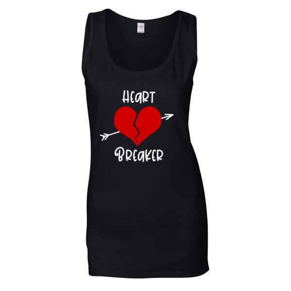 Heart Breaker - Softstyle™ women's tank top Thumbnail