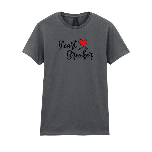 Heart Breaker - Softstyle™ women's ringspun t-shirt Thumbnail