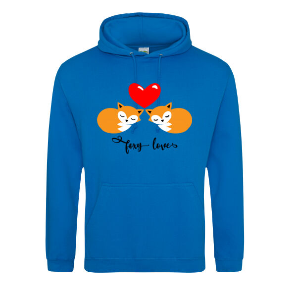 Foxy Loves - College hoodie Thumbnail