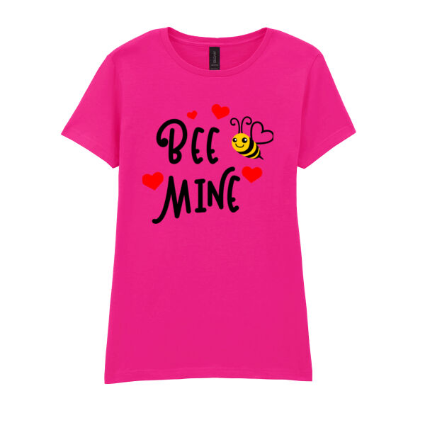 Bee Mine - Softstyle™ women's ringspun t-shirt Thumbnail