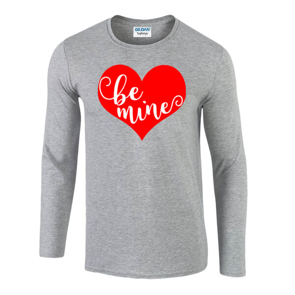 Be Mine - Softstyle™ long sleeve t-shirt Thumbnail