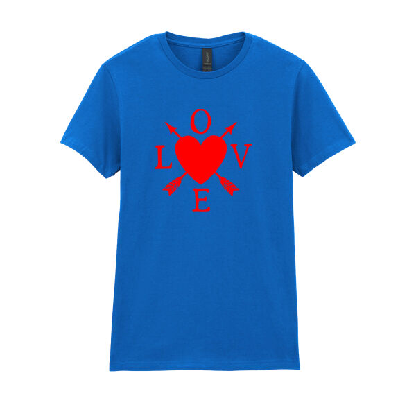 Love - Softstyle™ women's ringspun t-shirt Thumbnail