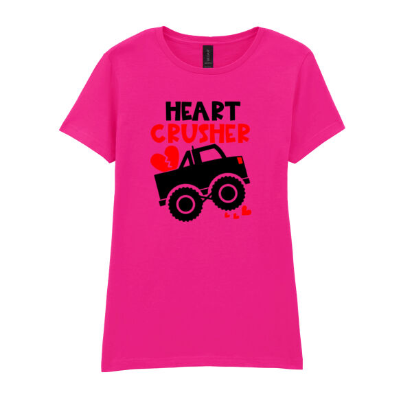 Heart Crusher - Softstyle™ women's ringspun t-shirt Thumbnail