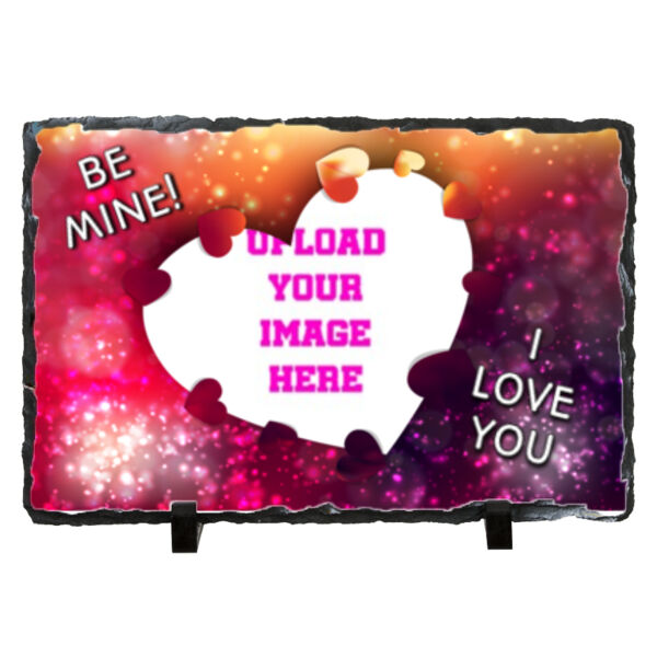 Valentines I love you - Large Rectangle Photo Slate Thumbnail