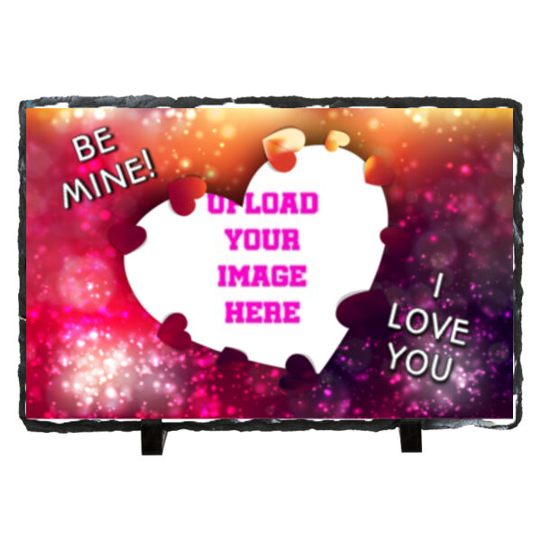 Valentines I love you - Small Rectangle Photo Slate Thumbnail