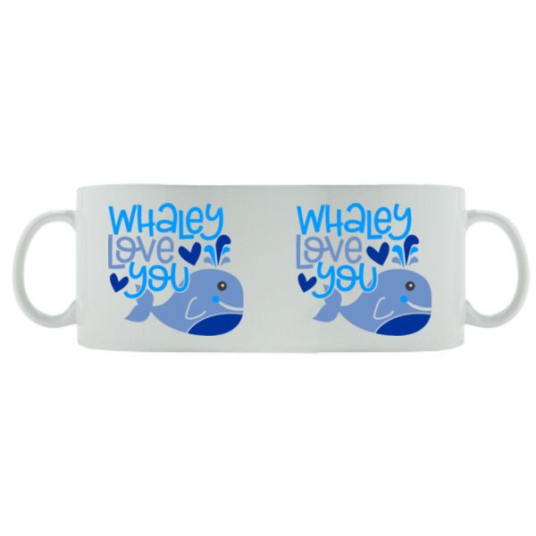 Whaley Love You - Mug - Ceramic 11oz Thumbnail