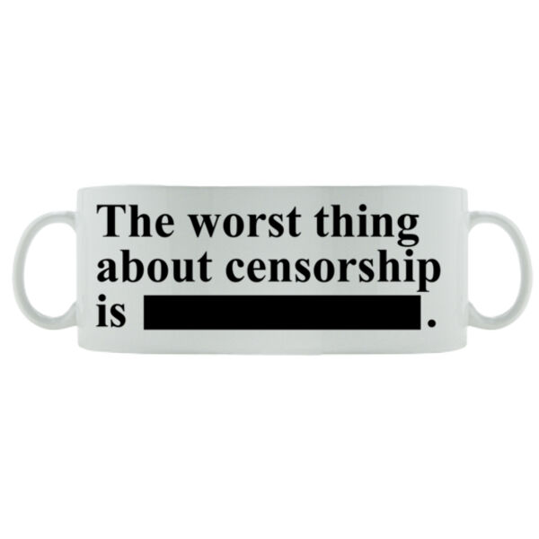 Censorship - Mug - Ceramic 11oz Thumbnail