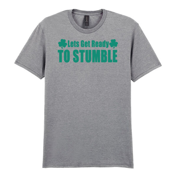 Let's Get Ready - Softstyle™ adult ringspun t-shirt Thumbnail