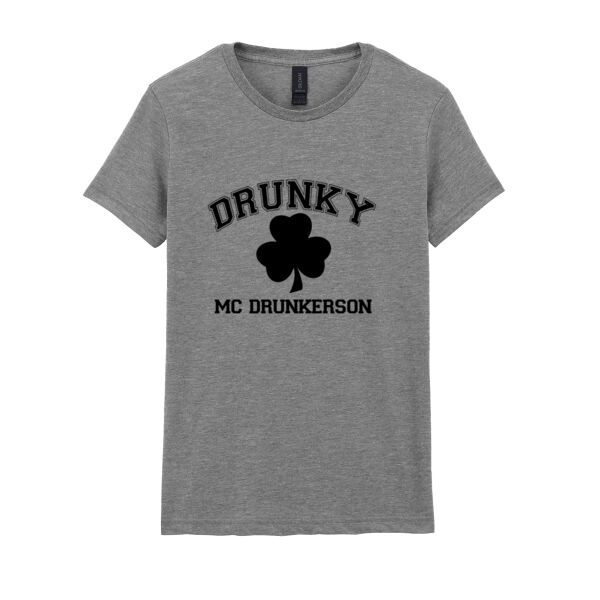 Drunky Mc Drunkerson - Softstyle™ women's ringspun t-shirt Thumbnail