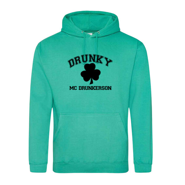 Drunky Mc Drunkerson - College Hoodie Thumbnail