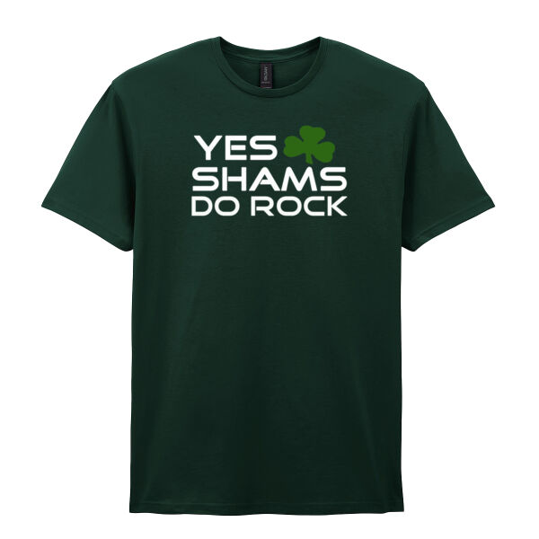 Yes Shams Do Rock - Softstyle™ adult ringspun t-shirt Thumbnail