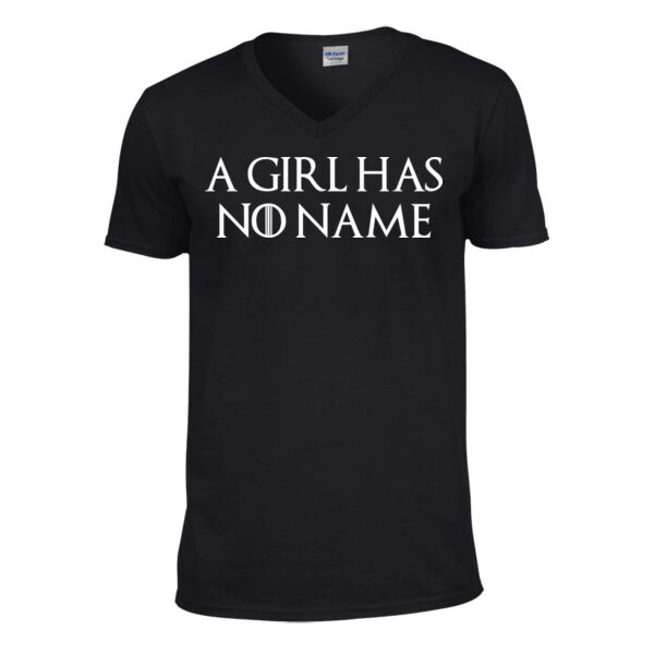 A Girl Has No Name - Softstyle™ women's ringspun t-shirt - Softstyle™ v-neck t-shirt Thumbnail