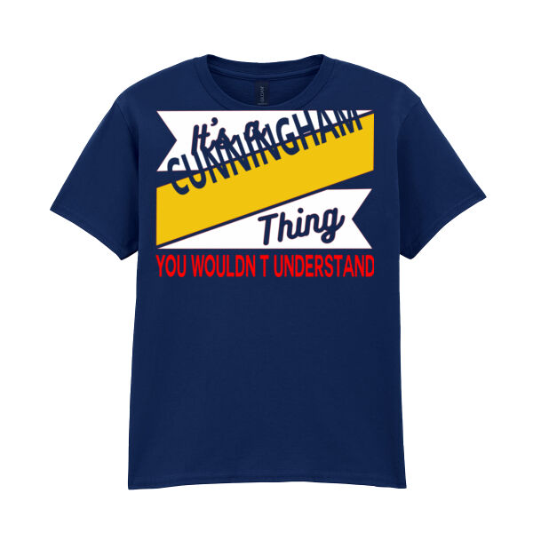 Customisable - Its a Surname thing you wouldnt understand  - Softstyle™ youth ringspun t-shirt Thumbnail