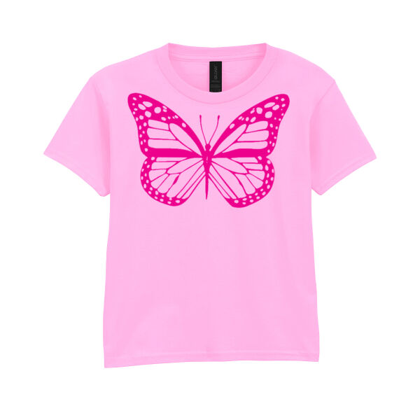 Butterfly - Softstyle™ youth ringspun t-shirt Thumbnail