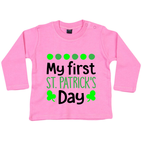 My First St. Patrick's - Baby long sleeve T Thumbnail