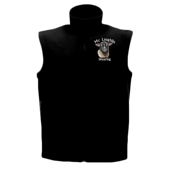 Customisable Suffolk Sheep Design - Classic softshell bodywarmer Thumbnail