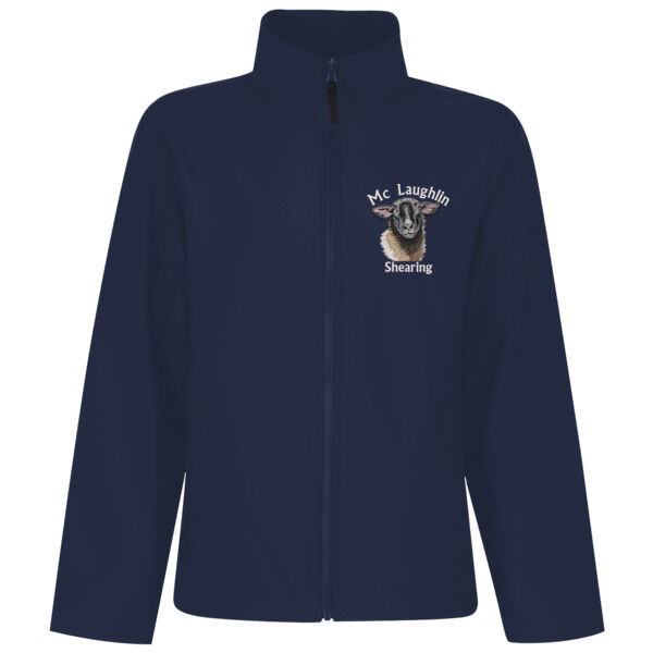 Customisable Suffolk Sheep Design - Classic softshell Thumbnail