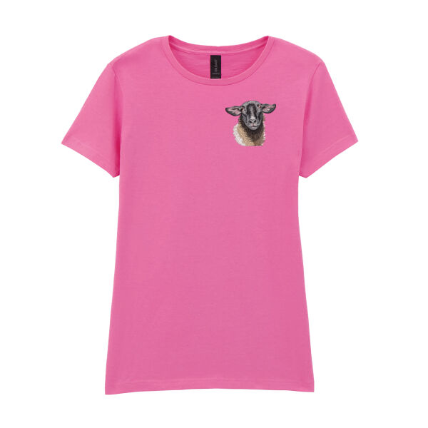 Suffolk Sheep  - Softstyle™ women's ringspun t-shirt Thumbnail