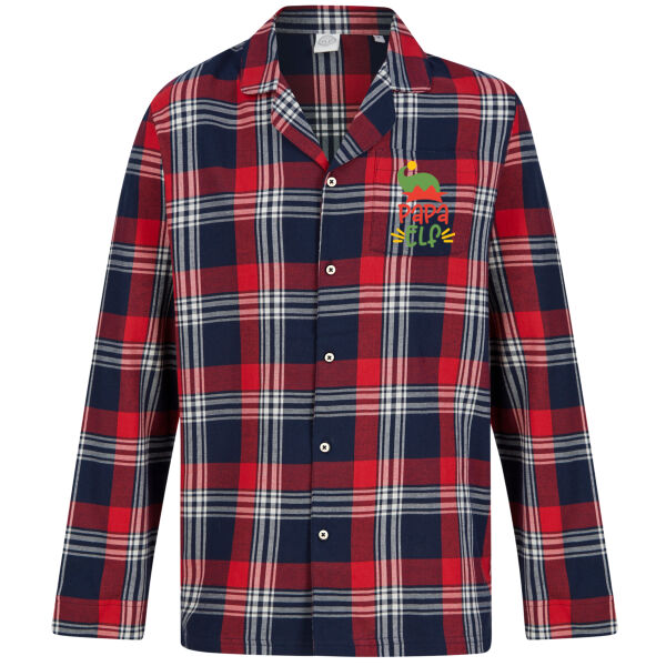 Papa Elf - Men's Tartan Lounge Set Thumbnail