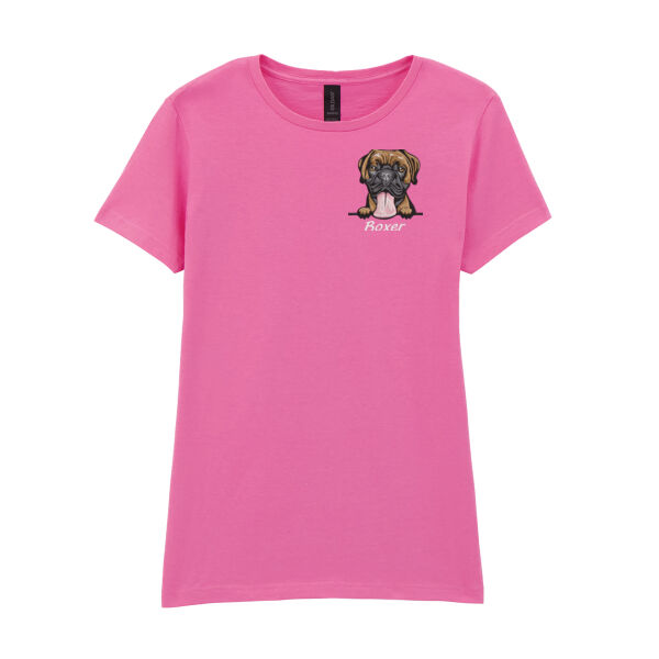 Customisable - Boxer - Softstyle™ women's ringspun t-shirt Thumbnail