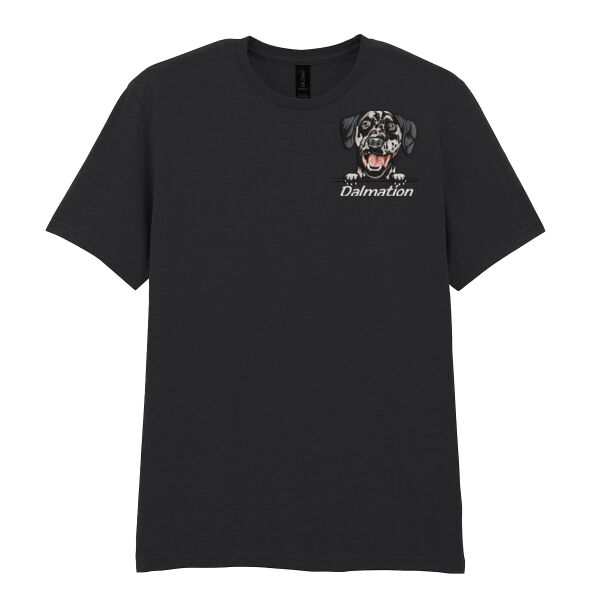 Customisable - Dalmation - Softstyle™ adult ringspun t-shirt Thumbnail