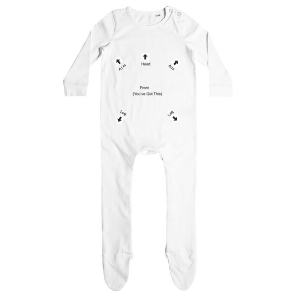 You've Got This - Organic sleepsuit Thumbnail