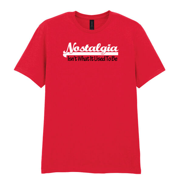 Nostalgia - Softstyle™ adult ringspun t-shirt Thumbnail