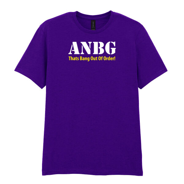 ANBG That's Bang Out Of Order  - Softstyle™ adult ringspun t-shirt Thumbnail