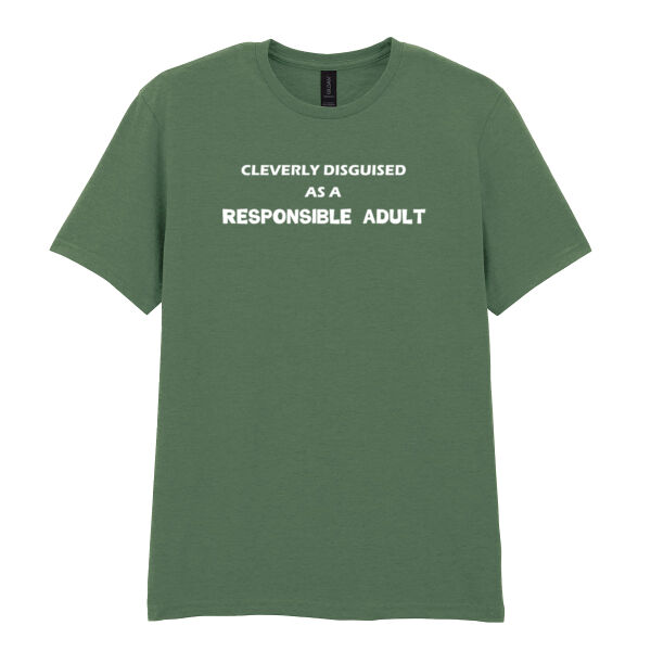 Cleverly Disguised  - Softstyle™ adult ringspun t-shirt Thumbnail