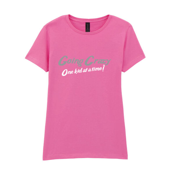 Going Crazy  - Softstyle™ women's ringspun t-shirt Thumbnail