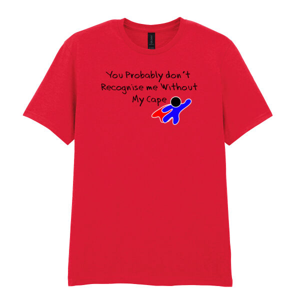 My Cape  - Softstyle™ adult ringspun t-shirt Thumbnail