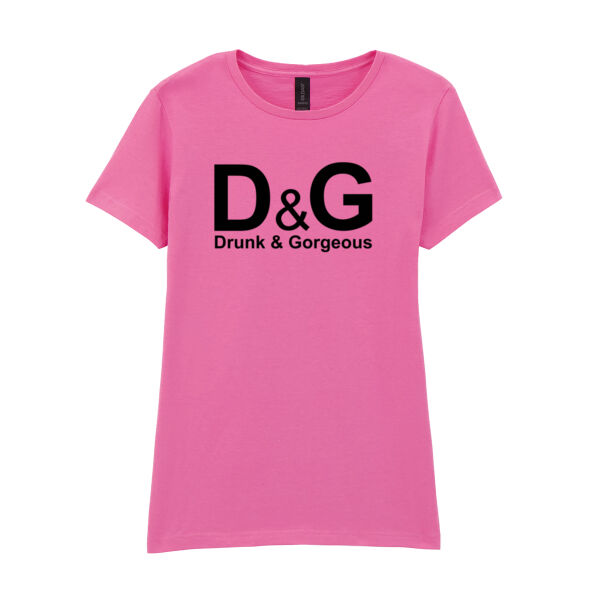 D&G  - Softstyle™ women's ringspun t-shirt Thumbnail