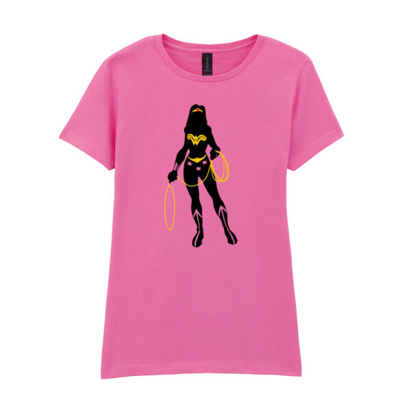 Wonder Woman  - Softstyle™ women's ringspun t-shirt Thumbnail