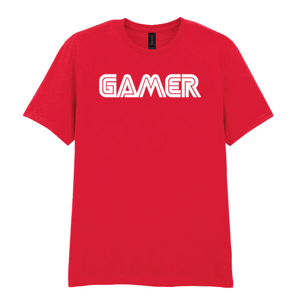 Gamer - Softstyle™ adult ringspun t-shirt Thumbnail