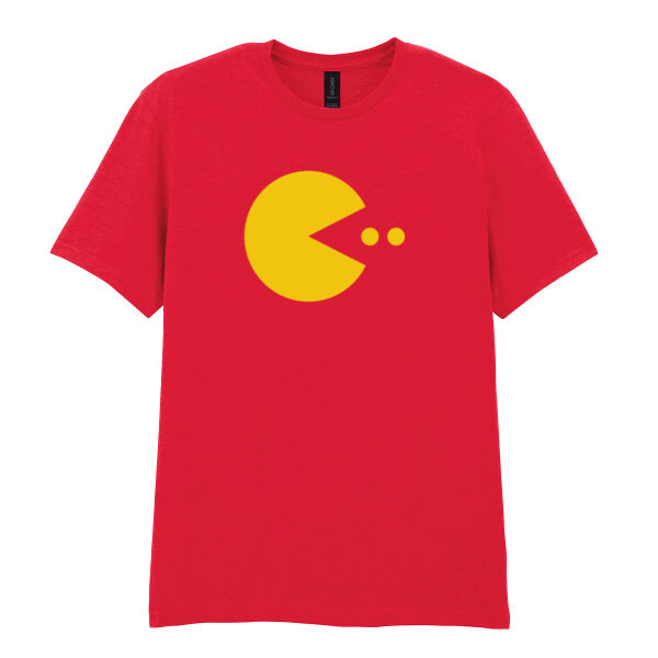 Pacman - Softstyle™ adult ringspun t-shirt Thumbnail