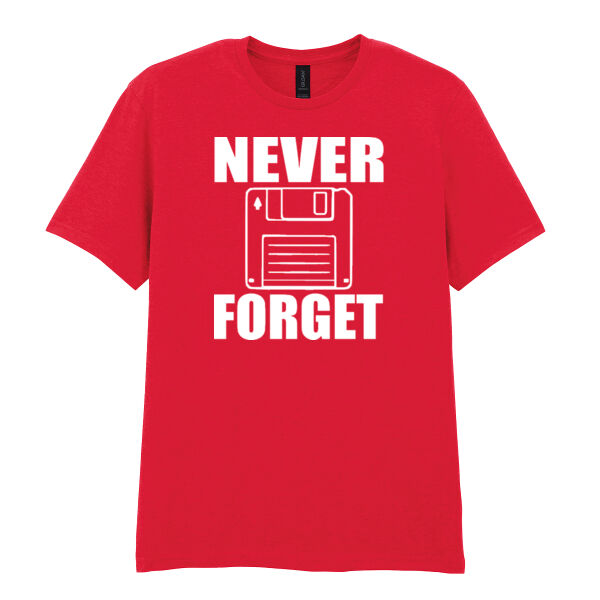 Never Forget - Softstyle™ adult ringspun t-shirt Thumbnail