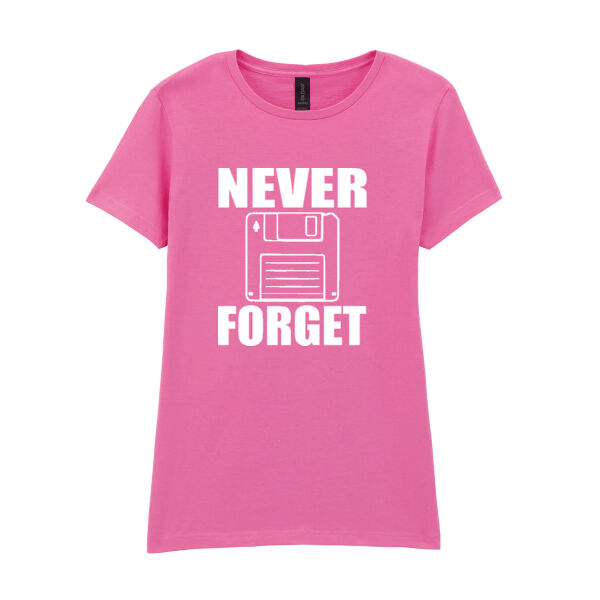 Never Forget - Softstyle™ women's ringspun t-shirt Thumbnail