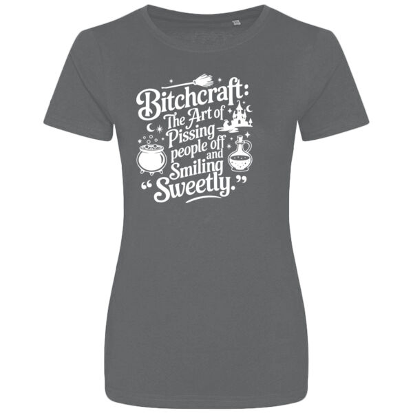 Bitchcraft  - Women's Cascade organic tee Thumbnail