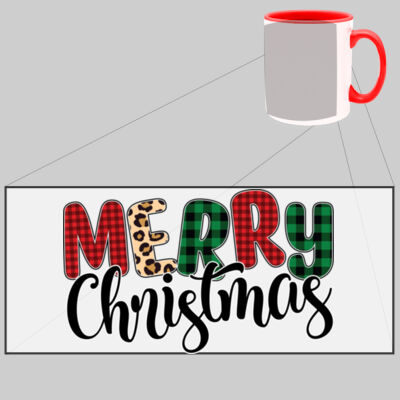 Merry Christmas - Two Tone Mug Thumbnail