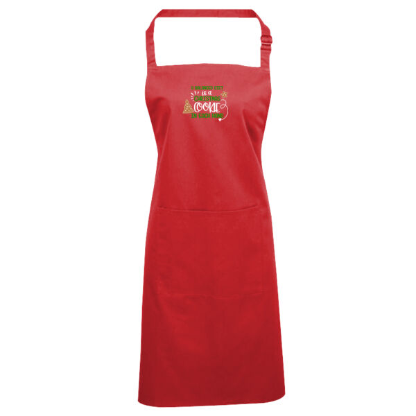 A Balanced Diet - Colours bib apron with pocket Thumbnail