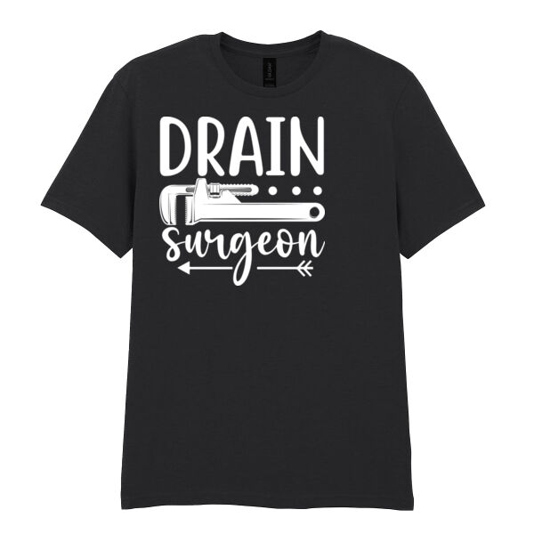 Drain Surgeon - Softstyle™ adult ringspun t-shirt Thumbnail